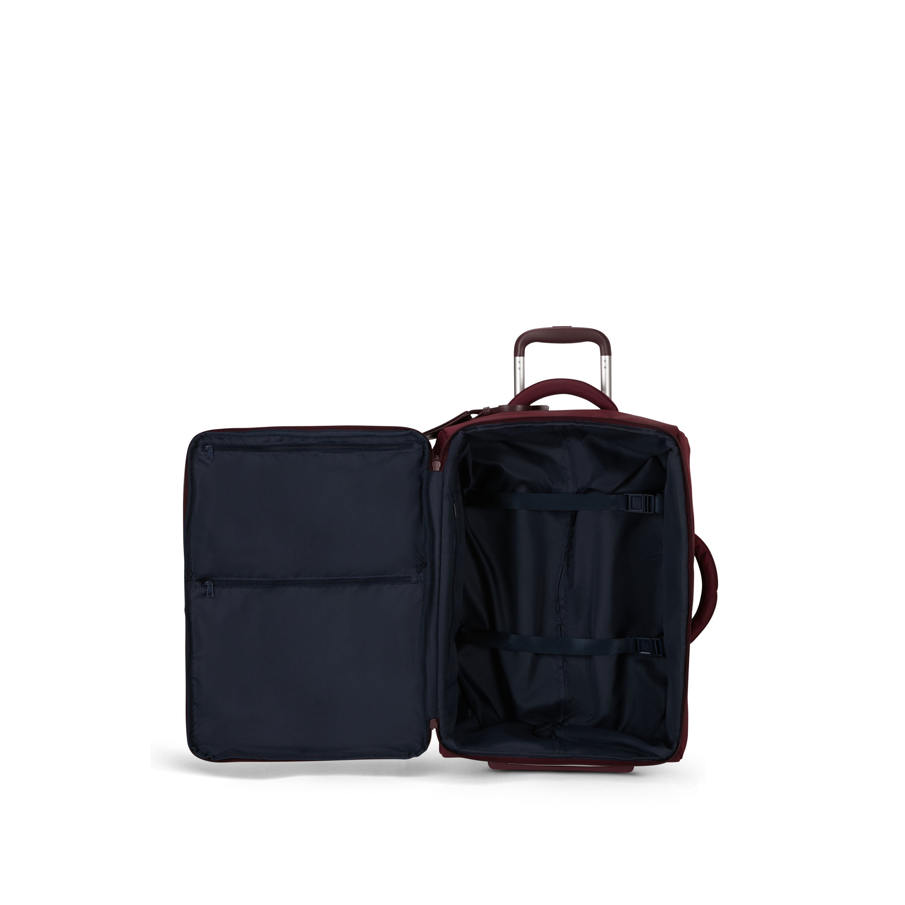 Lipault Foldable Plume Cabin Upright, Bordeaux, Interior Image image number 2